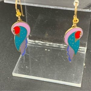 🌈 Laurel Burch Enamel Earrings: Where Art Meets Earlobes!